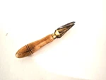 Vintage Marine Tool Wood And Brass Shackle Key ( Marlinespike) Trademark. Fixed Price $79.00.