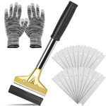 Wanguan Razor Blade Scraper,floor Tool With 20PCS Extra 4 Inch. Fixed Price $16.82.