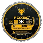 Foxbc 12 Inch Miter Saw Blade 100 Teeth Ultimate Polished Finish For. Fixed Price $63.43.