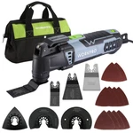 Workpro Oscillating Multi-tool Kit 3.0AMP Corded Replaceable Saw Set. Fixed Price $69.99.