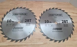 Craftsman 10" 28T 926805 Carbide General Purpose Circular Saw Blades Lot Of. Fixed Price $23.75.