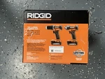 Rigid 18 Two Tool Kit Half Inch Driver Drill Cord Wrench Impact R92721. Fixed Price $90.00.