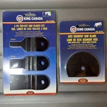 King Canada 3PC Tru-cut Saw Blades & Hss Segment For 8348 Fein. Fixed Price $25.32.
