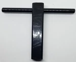 1/2" Square Steel Bed Bolt Wrench Black Finish Tool Head Socket Pyramid Screw. Fixed Price $15.30.