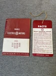 Wards Electric Powr Kraft Motors Instructions- Montgomery 1951?. Fixed Price $14.95.