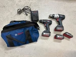 Bosch DDS181A 18V Compact Tough 1/2" Drill Driver & HDH181X Hammer. Fixed Price $139.99.