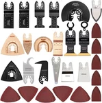 118PC Oscillating Blades, Multitool Saw Accessories Kit. Fixed Price $40.44.