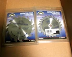 5-3/8" & 4-3/8" Sibkis Corp Contractors Choice Saw Blade, 16 24 Tooth. Fixed Price $28.99.