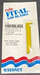 Rule Fit-al Fiberglass Blade R-99 For Porter Cable & Rockwell Bayonet Saws. Fixed Price $8.50.