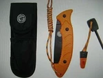 Ust Parasaw And Whistle, Flint Fire Starter - Protective Quality Sheath. Fixed Price $14.90.