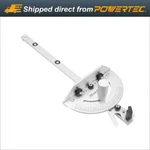 Powertec Deluxe Miter Gauge For Table Saw With 120 Angle Stops (71143). Fixed Price $69.99.