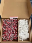 Goldblatt Tile Leveling System 100 Cap 250PC 1/16" Spacer S/anti-shift Ring. Fixed Price $40.00.