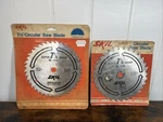 Set Of 2 Skilsaw 7-1/4" Arbor Diamond Circular Blades Usa Combination. Fixed Price $24.99.