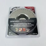 Dremel US410 Ultra-saw 4" Diamond Surface Prep Abrasive Wheel Tool. Fixed Price $13.94.