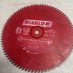 Diablo D1084L 10" 84T Tico Carbide Saw Blade For Laminates & Non-ferrous. Fixed Price $44.00.