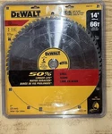 Dewalt Metal Cutting Saw Blade DWA7747 14" 66T Carbide Teeth. Fixed Price $110.00.
