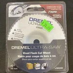 Dremel Ultra Saw 4IN Flush Cutting / Off Wheel US600 - See Photos **read**. Fixed Price $13.00.