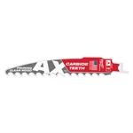 Milwaukee 48005231 6" Tpi The Ax Carbide Teeth Sawzall Blade. Fixed Price $16.75.