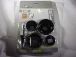 New Master Mechanic 5PC. Carbon Steel Hole Saw Kit # 109264. Fixed Price $6.00.