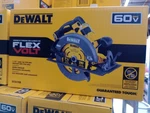 Dewalt Flexvolt 60V Max Circular Saw W/ Brake 7-1/4 Tool Only DCS578B New. Fixed Price $209.99.