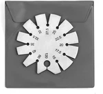 Qwork Bevel Gauge, Stainless Steel Axe Angle Round Shape Knife. Fixed Price $8.83.