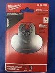 Milwaukee Tool 49-25-2222 Open-lok Mushroom Sealant Scraper Blade (5 Pk). Fixed Price $19.79.