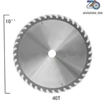 10" 250MM Wood Cutting Disc Premium Carbide Circular Saw Blade 40T. Fixed Price $26.99.