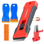 Razor Blade With 2 Pcs Plastic Scraper, Tool For Cooktop, Ove.... Fixed Price $13.11.