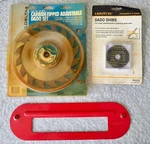Delta Carbide Tipped Adjustable Dado Set 35-825 With Insert And Veritas Shims. Fixed Price $39.95.
