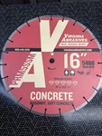 Virginia Abrasives 16 Concrete Diamond Saw Blade - General Purpose 5460 Rpms. Fixed Price $99.99.