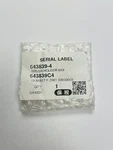 Makita Genuine 643839-4 6438394 Brush Holder For Models: GA4030, GA4530, JS1601. Fixed Price $9.00.