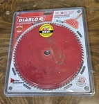 Diablo D1280X 12"X Tooth, 1" Arbor, Fine Finish Blade For Miter & Slide. Fixed Price $35.00.