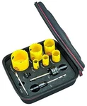 Starrett Dch Plumbers Hole Kit W/ 6 Saws And 4 Accessories. Fixed Price $73.46.