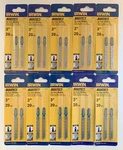 Irwin 3" 20TPI T-shank Blades 3072320 Marathon Lot (10 Cards). Fixed Price $19.99.