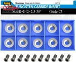 Asieg Tool CI3 R1 12MM Round Carbide Inserts Cutters Knifes Indexable Replacemen. Fixed Price $44.81.