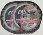 2-PORTER-CABLE Razor Framer Tooth Carbide Saw Blade 5/8 Arbor 725VT202. Fixed Price $11.99.