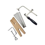 Taurish 3-IN-1 Professional Jeweler's Saw Kit Adjustable Small, Silver. Fixed Price $37.99.