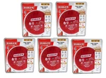 Diablo D1060X 10" Tooth Fine Finish Circular Saw Blade (5 Pack). Fixed Price $204.99.