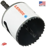 Lenox Tools Hole Saw, Bi-metal, Speed Slot, Arbored, 2-1/4-INCH (1772952). Fixed Price $20.99.