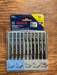 Bosch 10 Pc Jig Saw Blade Set T5002 T-shank Wood/metal Basic/clean/speed. Fixed Price $9.99.