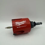 Milwaukee 2-9/16" Big Hawg Hole Cutter (49-56-9010) Arbor Included (49-56-9105). Fixed Price $29.95.