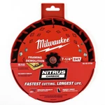 Milwaukee 48-40-0750 1/4" 24T Nitrus Carbide Framing Demo Saw Blade (X3) -e. Fixed Price $59.99.
