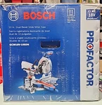 Bosch GCM18V-10SDN Profactor Inch Dual-bevel Slide Miter Saw Bare Tool. Fixed Price $289.00.