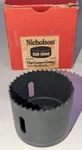 Nicholson Hole Saw 2 1/8" Hss High Speed Steel New In Box. Fixed Price $17.95.