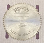 Forrest 10" Woodworker I Saw Blade 60T. Fixed Price $75.00.
