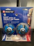 Amana Tool SC441 2PC 3 Wing Eased Edge Stile Rail Bore Shaper Cutter Set Cabinet. Fixed Price $225.00.
