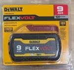 Dewalt DCB609 20V/60V Max Flexvolt 9.0AH Lithium-ion Battery Tool Batteries New. Fixed Price $129.96.