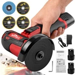 3 Inch 12V Lithium Electric Angle Grinder - Handheld Grinding Polishing Tool. Fixed Price $24.99.