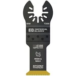 Imperial Blades One Fit 1-1/4" Storm Titanium Wood & Nails Blade, 1PC, Multi. Fixed Price $26.25.