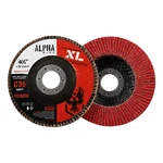 Alpha High Density Ceramic Flap Discs Jumbo Grinding Wheels Xl, 4.5". Fixed Price $50.07.